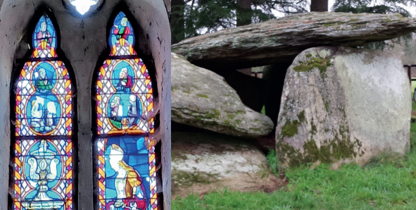 Visite du dolmen et de la chapelle de la Coltrie