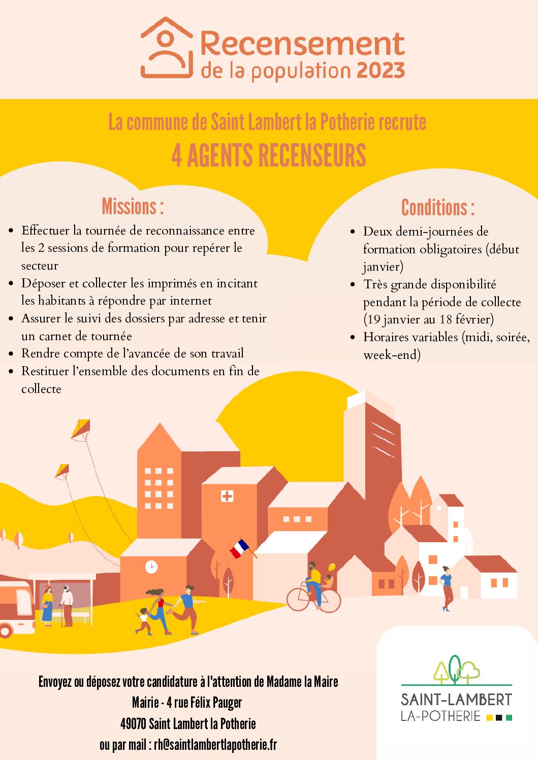 Recrutement Agents recenseurs