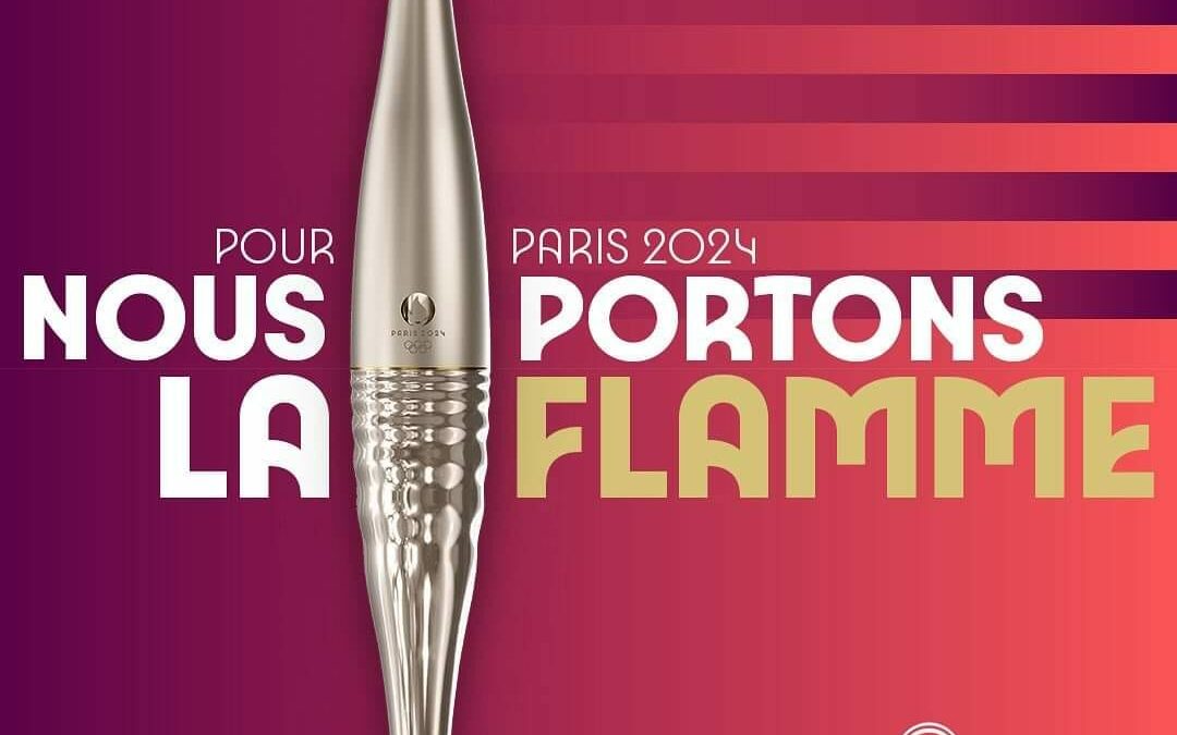 Thomas BELAUD, porteur officiel de la flamme olympique