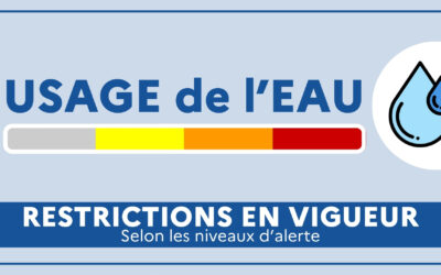 Sécheresse – Les restrictions