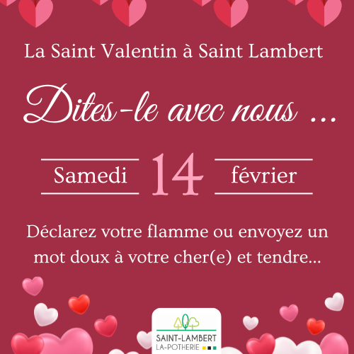 Dites-le avec nous !