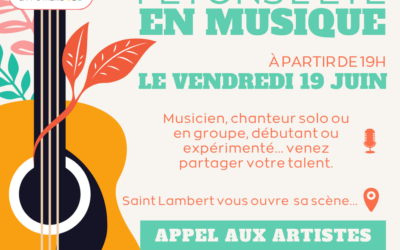 Appel aux artistes – Fêtons l’été en musique